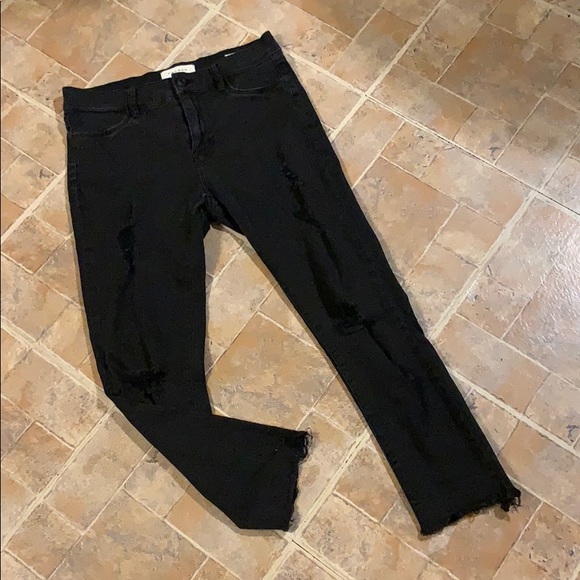 PacSun Denim - PacSun distressed cropped jeggings size women’s 26
